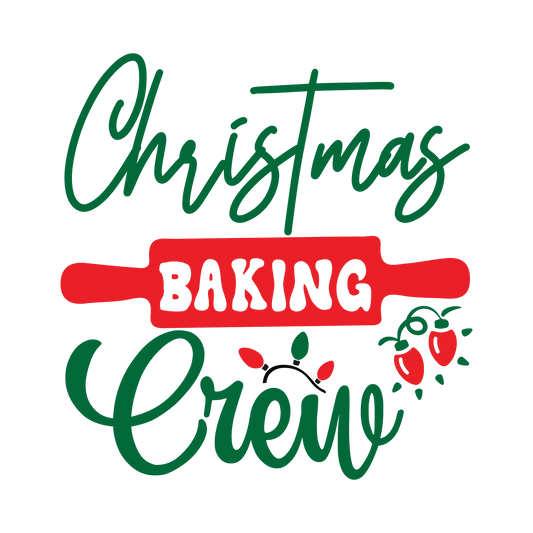 Christmas Baking Crew DTF Rocket